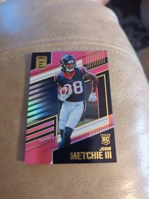 2022 Donruss Elite John Metchie III #126 Pink Houston Texans  - Image 1 of 2