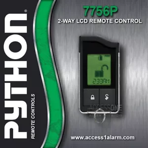 NEW Python 7756P 2-Way LCD Remote Control EZSDEI7756 For DS3 DS4 5706P 4606P - Picture 1 of 3
