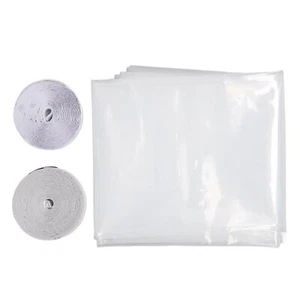 Window Insulation Film Kit For Cold Heat Thicker Reusable Adhesive Cuttable SPG - Picture 1 of 12