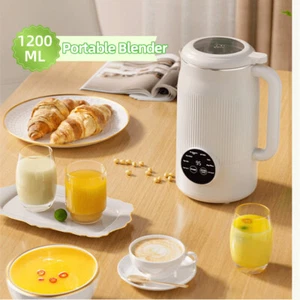 110V-220V 1200ml Soybean Milk Machine Multifunction Juicer Portable Blender Auto - Picture 1 of 7