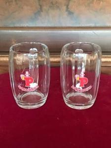 Par de tazas de cerveza vintage Parkbrau frescas de cervecería - Imagen 1 de 5