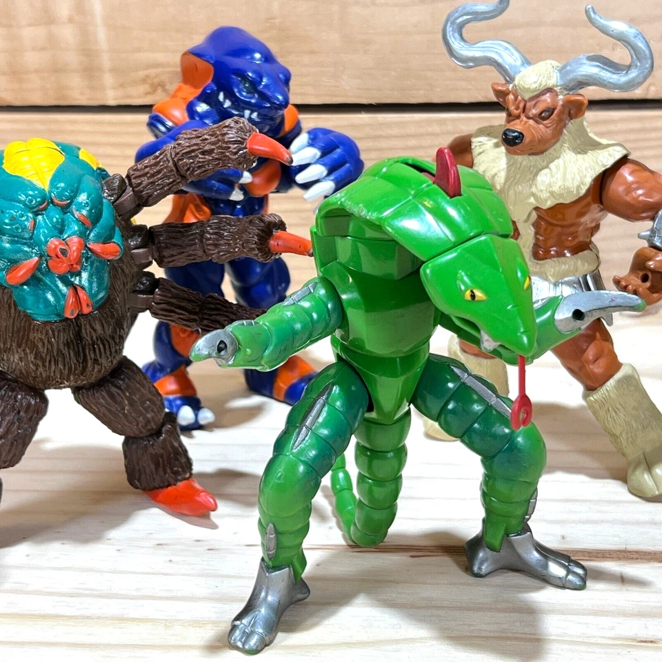 5-дюймовые экшн-фигурки Power Rangers Evil Space Aliens Pythor Spider Dramole Minotaur - Изображение 1 из 4