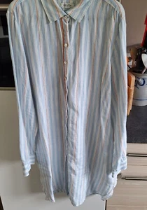 Damen Bluse Kleid MALVIN Hamburg Gr. 42 Leinen kaum getragen - Bild 1 von 3