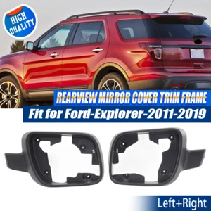 Espejo retrovisor lateral derecho+derecho carcasa marco embellecedores para Ford Explorer 2011~2019 - Imagen 1 de 15