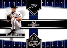 2005 Donruss Champions Impressions Gold #131 Brandon Backe /50