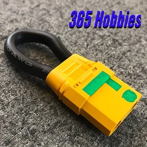 Qty-(1) Female XT-90 Anti Spark 10AWG Jumper Connector Adapter XT90 E-Bike Ebike - Picture 1 of 12