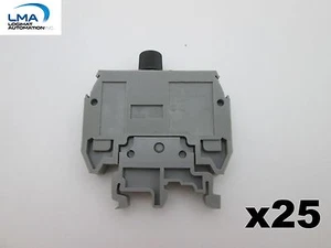25 x ENTRELEC 12.3 TERMINAL BLOCK 10mm 500v-600v - Foto 1 di 1