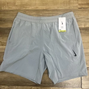 Nike Men's Yoga Dri-fit Shorts XL Training CZ2235-073 NWT - Picture 1 of 11