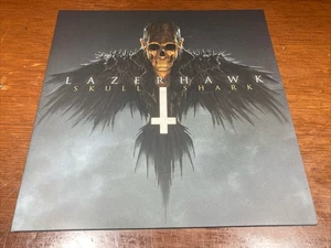 Lazerhawk - Skull And Shark - EX Gold Translucent mit schwarzem Rauch - Bild 1 von 2