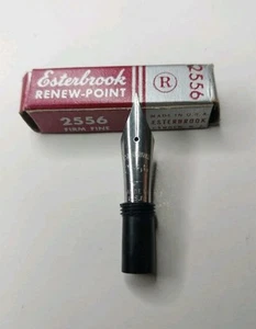 Esterbrook 2556 Firm Fine Fountain Pen Nib New In Original Box USA - Picture 1 of 4