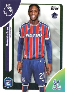 2025 Topps Premier League Base Crystal Palace Romain Esse RC #118 - Picture 1 of 3
