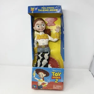 Jessie Pull String Talking Toy Story 2 Thinkway Disney Pixar 1999 De colección NUEVO - Imagen 1 de 10