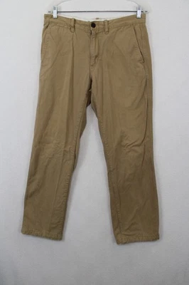 Pantalones Eddie Bauer LegendWash Franela Forrados Beige Caqui Talla 32x32 (mide 33X31) Foto 1 de 4