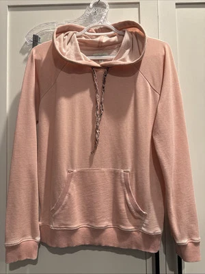 Women’s LUCKY BRAND Lightweight Hoodie Hooded T Shirt Sz S Pink - Image 1 of 4