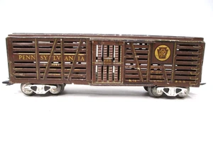 Marx 53941 Pennsylvania Stock Car Litho Brown Prewar O gauge X7228 - Bild 1 von 12