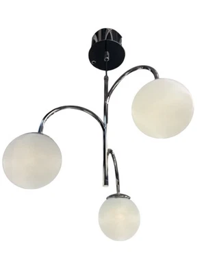 Nueva Lámpara Colgante IKEA SIMRISHAMN Blanca 3 Brazos 55 cm (22") 404.078.37 Foto 1 de 4