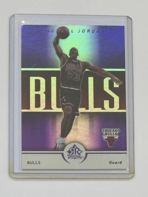 MICHAEL JORDAN 05-06 UPPER DECK REFLECTIONS - PURPLE PARALLEL - CARD 12 - Image 1 of 2