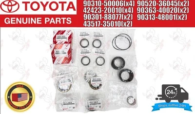 Toyota OEM Rear Axle Bearing & Seal Kit with ABS SET for T100 Tacoma 4Runner - Image 1 of 4