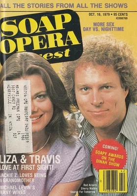 Soap Opera Digest Oct 16 1979 SHERRY MATHIS-ROD ARRANTS-PAUL STEVENS-RYAN'S HOPE - Image 1 of 4