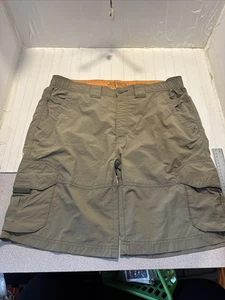 Pantalones cortos cargo Field & Stream 100 % nailon para hombre verdes talla grande 36-38 - Imagen 1 de 16