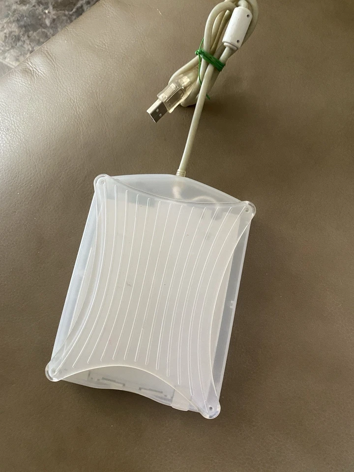 TDK FDD-100b 3,5» внешний USB компьютер флоппи-дисковод прозрачный Бесплатная доставка - Изображение 1 из 2