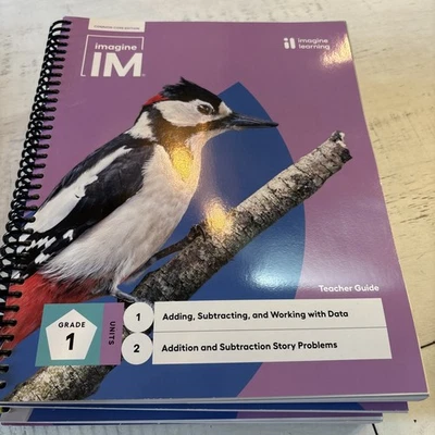 IM Imagine Learning Grade 3 Teacher Teachers Guide Set Units 1-8 (4 Books) - Image 1 of 4