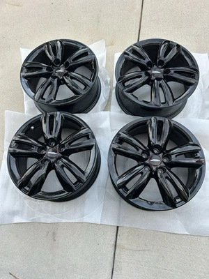2024 Mini Cooper JCW Gloss Black Double Spoke 17 Inch. 5x112 Wheels. - Image 1 of 4