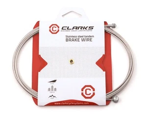 Clarks Stainless Steel Tandem MTB / Hybrid / Road Brake Inner 3060mm (carded) - Picture 1 of 1