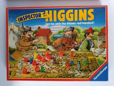Inspector Higgins Board Game Ravensburger 1988 Vintage - Complete - Image 1 of 4