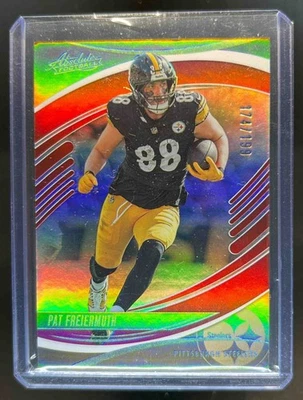 2025 Absolute Pat Freiermuth Spectrum Red #174/199 Steelers - Image 1 of 2