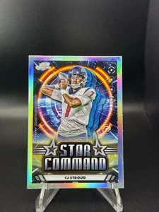 🔥2024 Topps Cosmic Chrome CJ Stroud #SC-11 Star Command Refractor - Texans - Bild 1 von 2