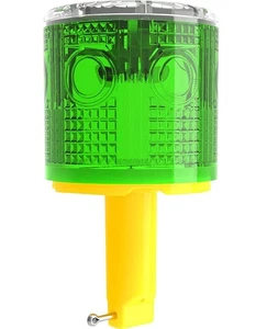 Solar Stroboskop Warnleuchte: Blinkend superhell 360 Grad, automatisch drehbar - Bild 1 von 9