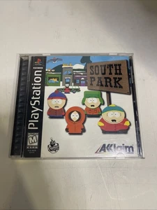 South Park PlayStation 1 PS1 Complete In Box Complete With Registration Card - Picture 1 of 5