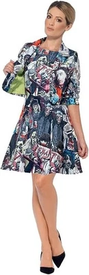 Halloween Ladies Zombie Costume Set - Image 1 of 4