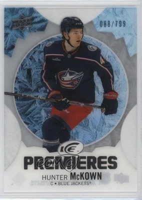 2023-24 Upper Deck Ice Premieres /799 Level 4 Hunter McKown #188 Rookie RC - Image 1 of 2