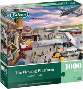 NEW Falcon Jigsaw Puzzle 1000 Pieces 12+ 1110500140 The Viewing Platform - Imagen 1 de 2