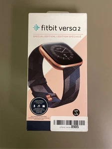 Fitbit Versa 2 Special Edition Gesundheits- und Fitness-Smartwatch mit Herzfrequenz, M - Bild 1 von 2
