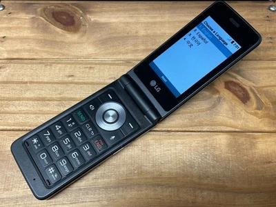 LG Exalt - VN220 - Silver (Verizon) 4G LTE Flip Phone - Tested & Works - Image 1 of 4