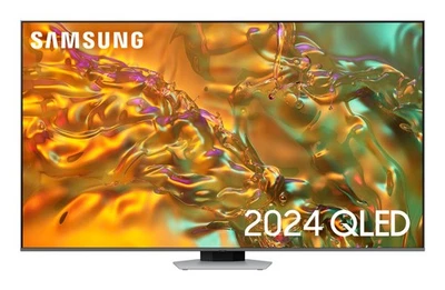 TV 75" SAMSUNG QE75Q80DAT QLED 4K ULTRA HD SMART WIFI HDMI ARGENTO NO 8K NO 3D - Immagine 1 di 4