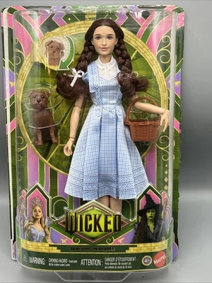 "Muñeca Wicked Dorothy Gale Mattel 12"" para buena Dorothee Toto caja abierta universal" Foto 1 de 4