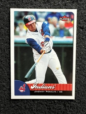 JHONNY PERALTA #238 2007 Fleer Baseball QTY Cleveland Indians - Image 1 of 2