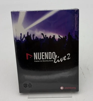 NEW Steinberg (Nuendo Live 2) -Premium Live Recording Software for Mac/PC SEALED - Image 1 of 4