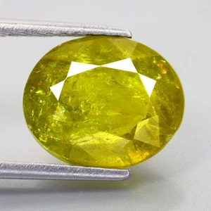 6.48 Ct Seductive Oval (12 x 10 mm) Natural Unheated Grossular Mali Garnet Gems - Picture 1 of 6