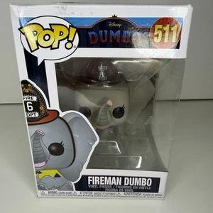 FUNKO POP FIREMAN DUMBO DISNEY #511 VAULTED RETIRED VINYL FIGURE - Picture 1 of 6