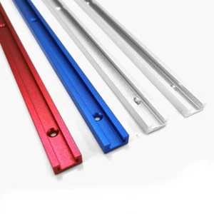 1000mm T-Track T-Slot Miter Jig Fixture Connector Woodworker Router Chute Rail - Picture 1 of 10