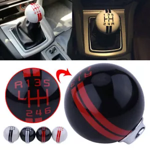 For Ford Mustang Shelby GT500 Manual 5 Speed Shift Knob Shifter Black Lever - Picture 1 of 9