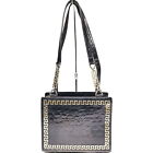 Gianni Versace Shoulder Bag  Black Leather 1280280
