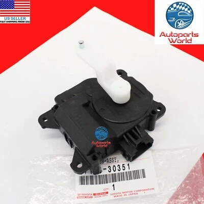 GENUINE LEXUS GS300/400/430 SC430 IS HEATER EVAPORATOR SERVO MOTOR 87106-30351 - Image 1 of 4