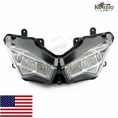 Conjunto de faros aptos para Kawasaki Versys 650 1000 1100 KLE650 KLZ1000 Foto 1 de 4