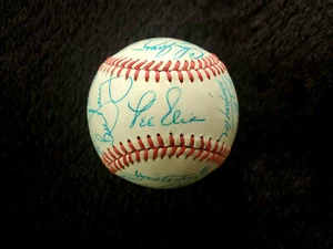 PHILADELPHIA PHILLIES 1988 TEAM SIGNED Rawlings Baseball PSA/DNA Guaranty RARE! - Picture 1 of 5